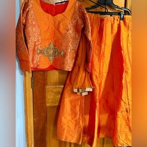 Women 3 piece Indian lehenga set